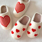 [Gift For Lover] Indoor Anti Slip Plush Slippers For Couples