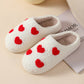[Gift For Lover] Indoor Anti Slip Plush Slippers For Couples