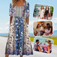 🔥Women’s Elegant Bohemian Print Dress