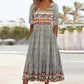 🔥Women’s Elegant Bohemian Print Dress