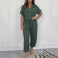 🌷Women’s Short Sleeved Utility Jumpsuit