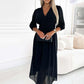 🔥2025 HOT SALE🎉 Women's V-neck Lightweight Chiffon Dress