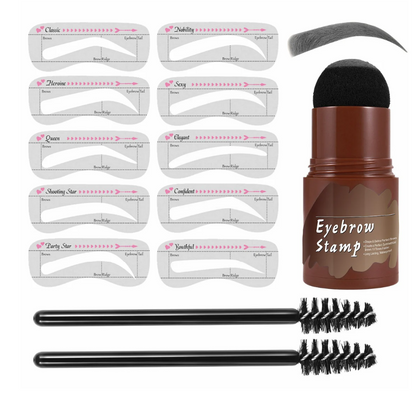 Brows Stencil & Stamp Kit