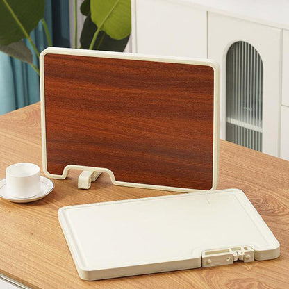 🔥HOT SALE (50% OFF)🔥Double Sided Antibacterial Cutting Board with Stand