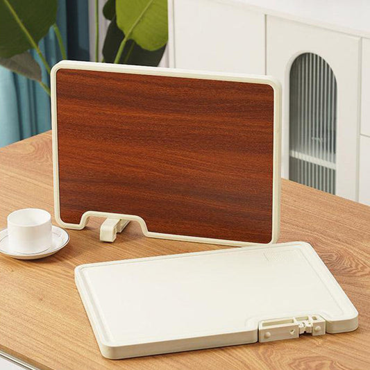 🔥HOT SALE (50% OFF)🔥Double Sided Antibacterial Cutting Board with Stand