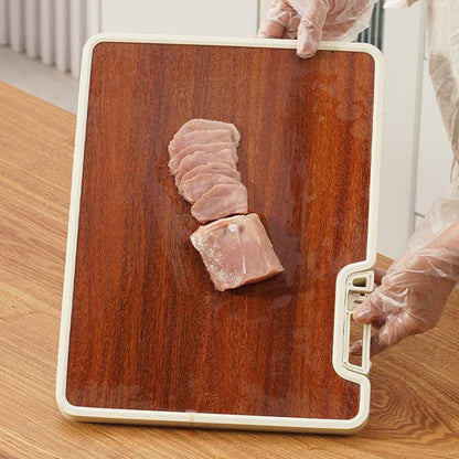 🔥HOT SALE (50% OFF)🔥Double Sided Antibacterial Cutting Board with Stand