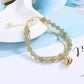 Ideal Gift - Elegant Faux Jade Bracelet
