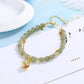 Ideal Gift - Elegant Faux Jade Bracelet