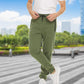－50％Casual Soft Solid Color Drawstring Pants