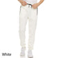 －50％Casual Soft Solid Color Drawstring Pants