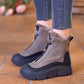 Women's Waterproof Warm Zipper Snow Boots