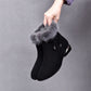 Fashionable, warm, thick and non-slip ankle boots for women