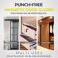 🚪 BUY 2 GET 1 FREE! 🔥 Non-Perforated Magnetic Door Closer - Easy Installation & Silent Closure, Ideal for Home and Office ✨