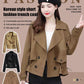 Korean Style Short Fashion Trench Coat