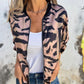 🎉Hot Sale 49% OFF🎉 Women's Fall Zebra Print Zipper Bomber Jacket