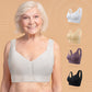 Stretchy Front Closure Breathable Bra for Seniors