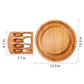 Round Cheese & Charcuterie Board Set