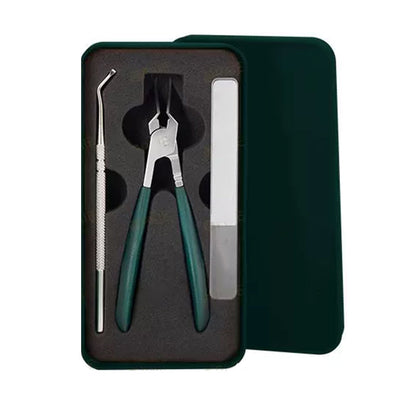 🔥 Anti-Splash 25° Slant Edge Nail Clipper 3-Piece Set