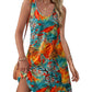 💖LAST DAY SALE 50% OFF💖Summer Printed V-Neck Sleeveless Beach Dress