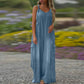 💕Women's Loose Wide-Leg Jumpsuit with Pockets