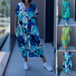 💃👗Effortlessly Chic💖 Women's Printed V - Neck Casual Elegant Dress