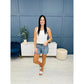 💖LAST DAY SALE 49% OFF🩳High Rise Frayed Hem Cut Off Jean Shorts