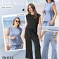 2025 New Women's  Sleeveless Top & Wide-Leg Pants 2-Piece Set