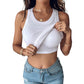 49% OFF💥Women's Ribbed Tank Top with Shelf Bra