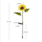 📢📢49% OFF !! ⏰ Sunflower Solar Lights – Auto On/Off, 14H Glow, IP65 Waterproof ☀️