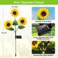 📢📢49% OFF !! ⏰ Sunflower Solar Lights – Auto On/Off, 14H Glow, IP65 Waterproof ☀️