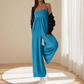 👒 50% OFF NOW! ✨ Beach Backless Jumpsuit – Strappy, Wide-Leg & Flowy – Breezy linen feel, perfect for seaside vacations or poolside lounging 🌊