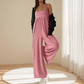👒 50% OFF NOW! ✨ Beach Backless Jumpsuit – Strappy, Wide-Leg & Flowy – Breezy linen feel, perfect for seaside vacations or poolside lounging 🌊