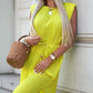 Women's Round Neck Sleeveless Dress