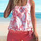 Printed Tankini Swimsuit – Adjustable Fit & Quick-Dry Fabric