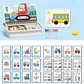 🎁Last Day 49% OFF😍Magnetic Puzzles Face Dress Up Travel Game Double Side Preschool Educational Learning Toy for Kids
