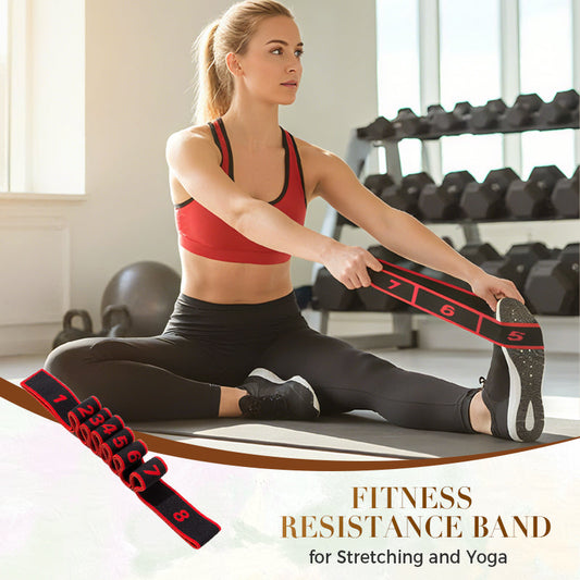 🔥 HOT SALE – 50% OFF 💪 Resistance Band for Fitness & Yoga | 🏆 50K+ Sold ✨