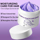 Purple Keratin Hair Mask - Intense Repair for Curly or Color-Treated Hair, Restores Shine & Softness in 3 Mins🌿🧴