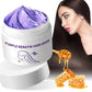 Purple Keratin Hair Mask - Intense Repair for Curly or Color-Treated Hair, Restores Shine & Softness in 3 Mins🌿🧴