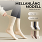 Warm Women's Mid-Length Socks for Fall and Winter 2 pairs
