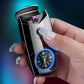 Quartz Watch Dual Electric Arc Lighter