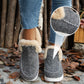 Women's Anti-Slip Ankle Snow Boots with Plush Lining