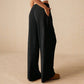Women’s Casual Soft Wide-Leg Pants With Drawstring
