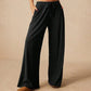 Women’s Casual Soft Wide-Leg Pants With Drawstring