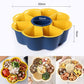 [Practical Gift Choice] Rotating Hot Pot Dish Vegetable Drainer Tray