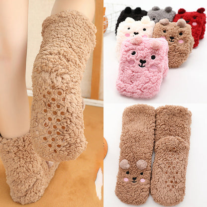 Cute Extra-Thick Soft Cozy Home Socks