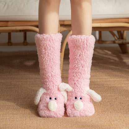 Cute Extra-Thick Soft Cozy Home Socks