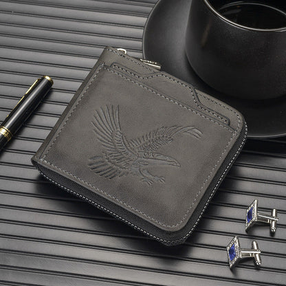 Men's Eagle Embossed Wallet