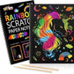 🎨Creative Rainbow Scratch Art Notebook