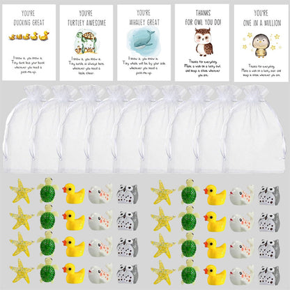 🎅Xmas Sales - 50% OFF🎄Animal Pun Note Cards