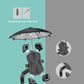 Electric Bicycle Cell Phone Holder Umbrella